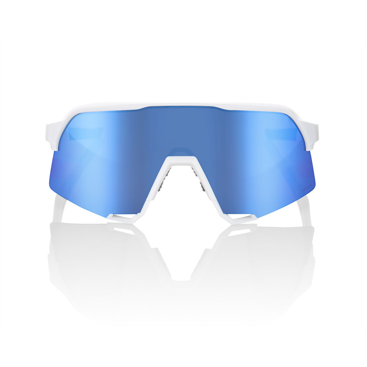 S3 - Matte White - HiPER Blue Multilayer Mirror Lens